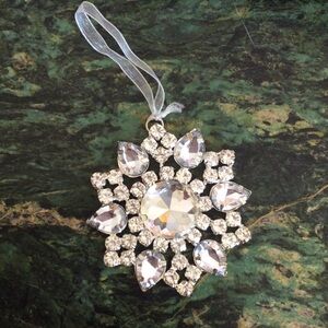 Rhinestone Christmas Ornament